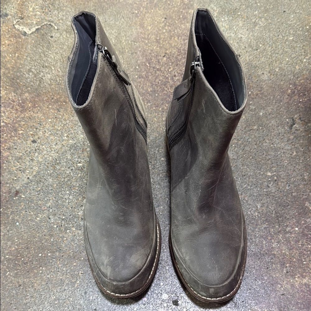 Sperry Gray Ankle Boots